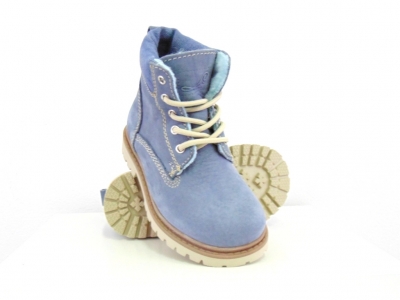 Ghete copii Lui Shoes, cod 3G1370, seria TIMMY, albastru, piele naturala
