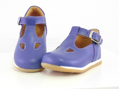 Pantofi copii fete Lui.Gi, cod 6P242, seria SONIA, albastru, piele naturala