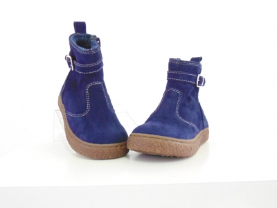 Cizme copii Lui Shoes, cod 3C210, seria RITA, bleumarin, piele naturala