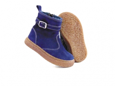 Cizme copii Lui Shoes, cod 3C210, seria RITA, bleumarin, piele naturala