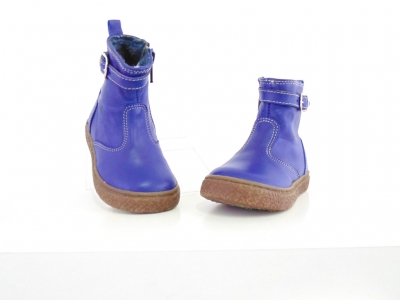 Cizme copii Lui Shoes, cod 3C211, seria RITA, albastru, piele naturala