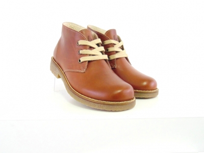 Ghete copii Lui Shoes, cod 3G1502, seria CREP, maro, piele naturala