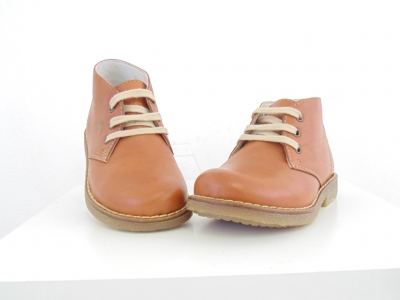 Ghete copii Lui Shoes, cod 3G1543, seria CREP, maro deschis, piele naturala