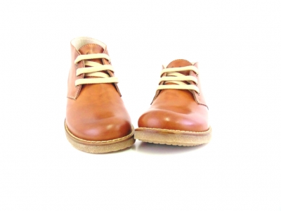 Ghete copii Lui Shoes, cod 3G1558, seria CREP, maro deschis, piele naturala