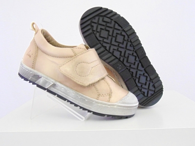 Pantofi sport copii Lui Shoes, cod 3A574, seria PUPPY, bej, piele naturala