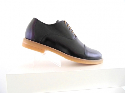 Pantofi femei Lui Shoes, cod 2P393, seria BARTA, negru, piele naturala