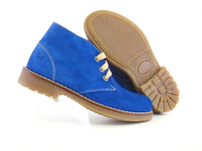 Ghete copii Lui Shoes, cod 3G1584, seria CREP, albastru, piele naturala