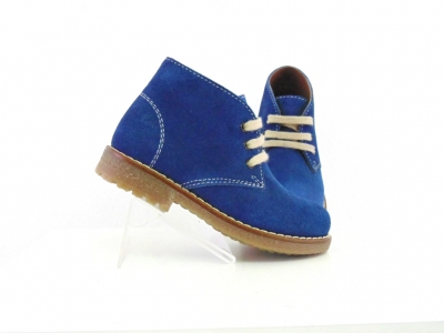 Ghete copii Lui Shoes, cod 3G1605, seria CREP, albastru, piele naturala