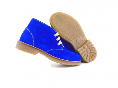 Ghete copii Lui Shoes, cod 3G1616, seria CREP, albastru, piele naturala