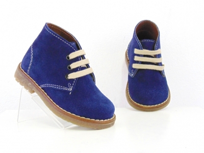 Ghete copii Lui Shoes, cod 3G1665, seria CREP, bleumarin, piele naturala