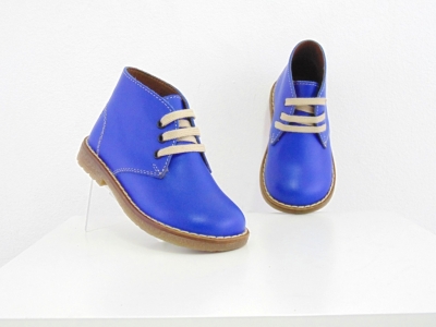 Ghete copii Lui Shoes, cod 3G1708, seria CREP, albastru, piele naturala