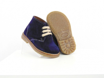 Ghete copii Lui Shoes, cod 3G1711, seria CREP, bleumarin, piele naturala