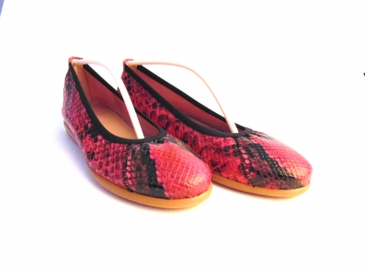 Pantofi femei Lui Shoes, cod 2P400, seria RAINBOW, grena, piele naturala