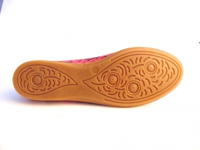 Pantofi femei Lui Shoes, cod 2P400, seria RAINBOW, grena, piele naturala