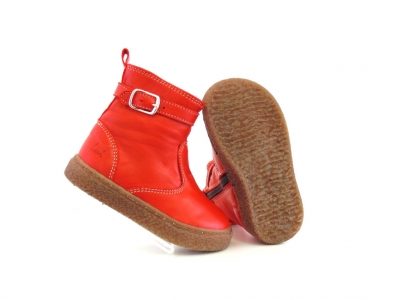 Cizme copii fete Lui Shoes, cod 6C385, seria RITA, rosu, piele naturala