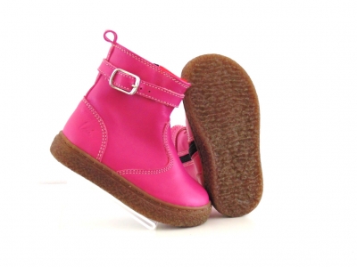 Cizme copii fete Lui Shoes, cod 6C388, seria RITA, roz, piele naturala