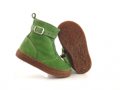 Cizme copii Lui Shoes, cod 3C293, seria RITA, verde, piele naturala