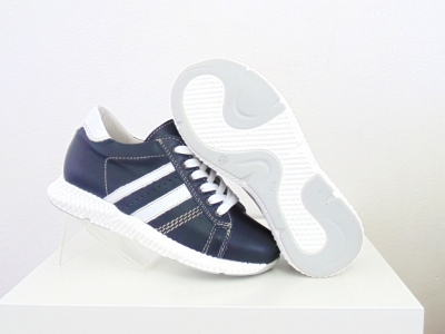 Pantofi sport copii Lui Shoes, cod 3A585, seria ANDOS, bleumarin, piele naturala