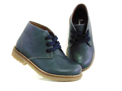 Ghete copii Lui Shoes, cod 3G1754, seria CREP, bleumarin, piele naturala