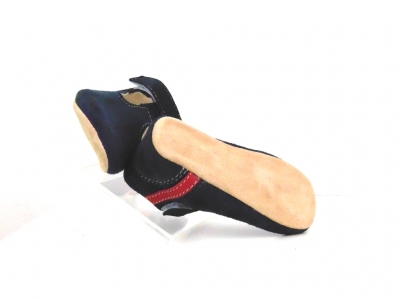 Pantofi bebe Lui Shoes, cod 8P3, seria FIRST STEPS, bleumarin, piele naturala