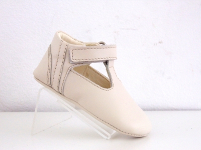 Pantofi bebe Lui Shoes, cod 8P7, seria FIRST STEPS, alb, piele naturala