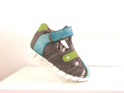 Sandale bebe Lui Shoes, cod 8S7, seria SIMBA, multicolor, piele naturala