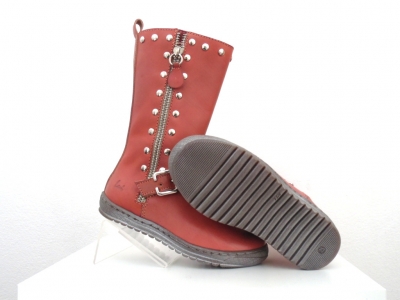 Cizme copii fete Lui Shoes, cod 6C395, seria ROAD, roz, piele naturala