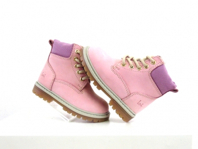 Ghete copii Lui Shoes, cod 3G1952, seria TIMMY, roz, piele naturala