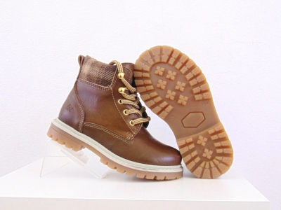 Ghete copii Lui Shoes, cod 3G1962, seria TIMMY, maro inchis, piele naturala