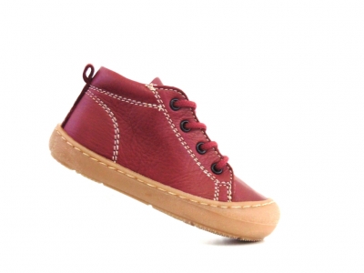 Pantofi sport copii Lui Shoes, cod 3A602, seria PRIMO, bordo, piele naturala