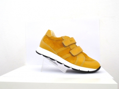 Pantofi sport copii Lui Shoes, cod 3A633, seria KIDDY GIRL, galben, piele naturala