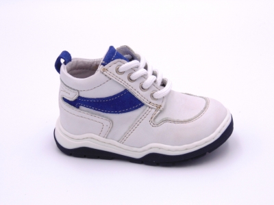 Pantofi sport copii Lui Shoes, cod 3A658, seria DAFFY, alb, piele naturala