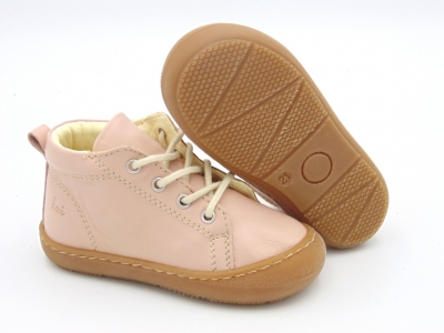 Pantofi sport copii Lui Shoes, cod 3A693, seria PRIMO, roz, piele naturala