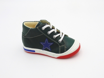Pantofi sport copii Lui Shoes, cod 3A695, seria HEART, verde forest