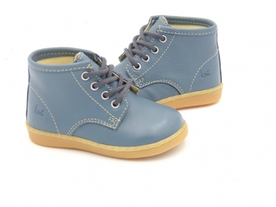 Ghete copii Lui Shoes, cod 3G1981, seria BABY, albastru, piele naturala