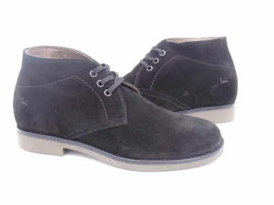 Botine barbati Lui Shoes, cod 1B5, seria TORO, negru, piele naturala