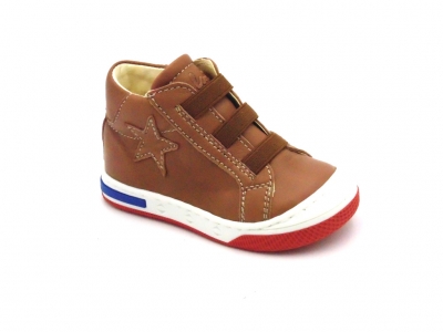 Pantofi sport copii Lui Shoes, cod 3A718, seria HEART K, maro deschis