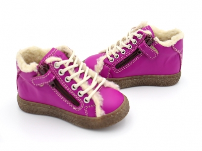 Ghete copii Lui Shoes, cod 3G2038, seria TRIP, mov, piele naturala