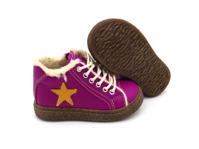 Ghete copii Lui Shoes, cod 3G2038, seria TRIP, mov, piele naturala