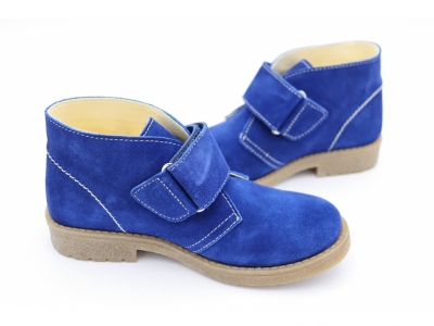 Ghete copii Lui Shoes, cod 3G2049, seria CREP SKY, bleumarin, piele naturala