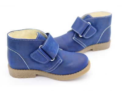Ghete copii Lui Shoes, cod 3G2051, seria CREP SKY, bleumarin, piele naturala