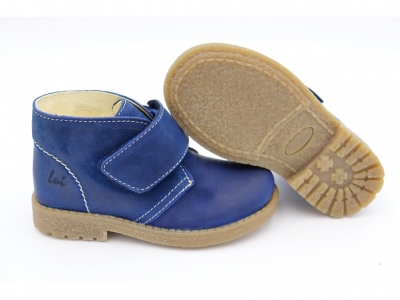 Ghete copii Lui Shoes, cod 3G2051, seria CREP SKY, bleumarin, piele naturala