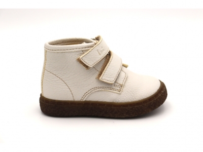 Pantofi sport copii Lui Shoes, cod 3A740, seria BABY S, alb, piele naturala
