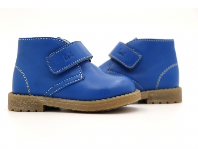 Ghete copii Lui Shoes, cod 3G2117, seria CREP SKY, albastru, piele naturala