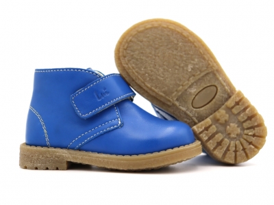 Ghete copii Lui Shoes, cod 3G2117, seria CREP SKY, albastru, piele naturala