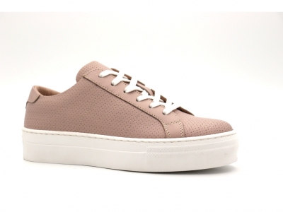 Pantofi sport femei Lui Shoes, cod 2A372, seria KR, roz pal, piele naturala