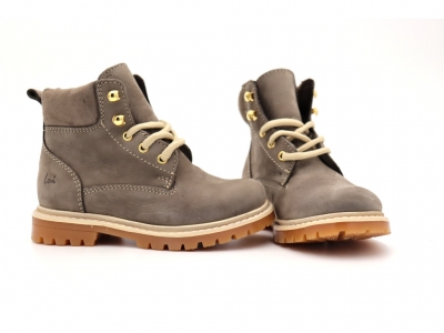 Ghete copii Lui Shoes, cod 3G2140, seria TIMMY, bej, piele naturala