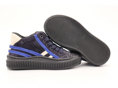Pantofi sport copii Lui Shoes, cod 3A816, seria TRIP, bleumarin, piele naturala