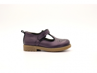 Pantofi copii Lui Shoes, cod 3P44, seria SARA, mov, piele naturala
