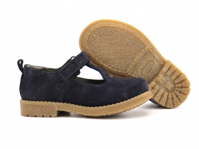 Pantofi copii Lui Shoes, cod 3P54, seria SARA, bleumarin, piele naturala